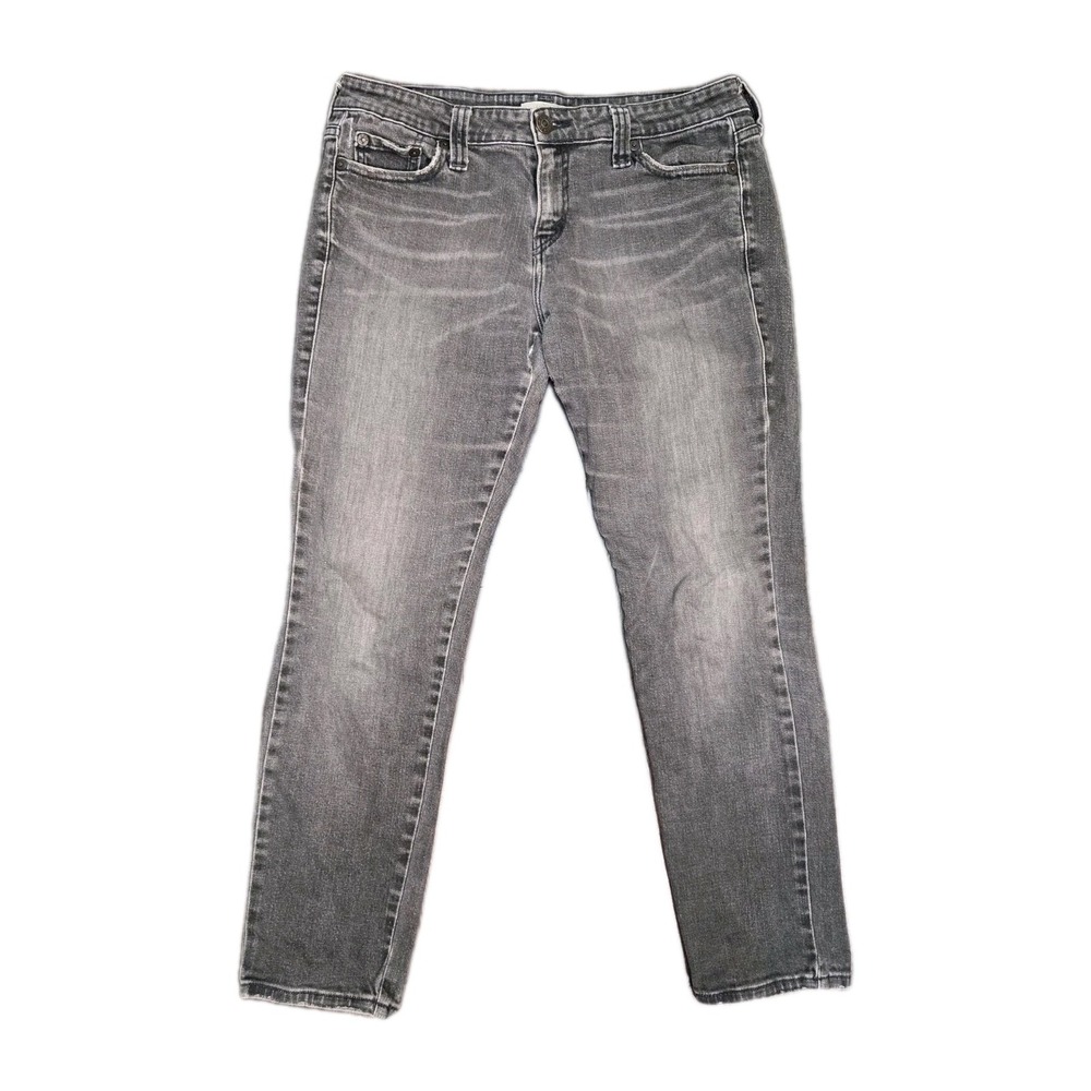 Vintage Levis 545 Jeans Womens Black Low Skinny Y2k 12m